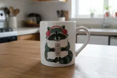 Santa's Cozy Console Holiday Pets Sublimation Product Image 15