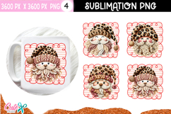 Christmas Crochet Sublimation Design