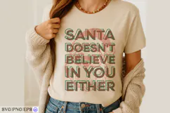 Funny Sarcastic Christmas PNG SVG T-shirt Design Product Image 3