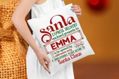 Overnight Service Santa's SVG, Santa Sack SVG Design Product Image 3