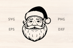 Santa face SVG Product Image 1