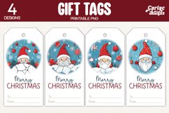 santa gift tags
