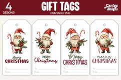 santa gift tags