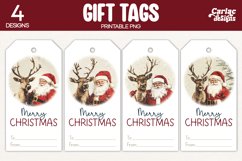 santa gift tags
