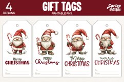santa gift tags