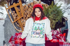 Santa Gnome PNG for sublimation with three skin tones Product Image 2