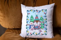 Santa Gnome PNG for sublimation with three skin tones Product Image 5
