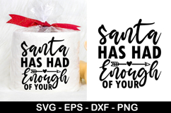 Christmas Toilet Paper SVG Design - Christmas Design Product Image 2