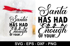 Christmas Toilet Paper SVG Bundle - Christmas Design Product Image 7