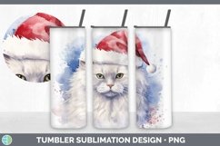 GorgeousSanta Hat Tumbler design.
