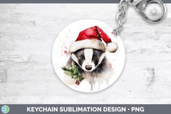 GorgeousSanta Hat Keychain design.