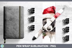 GorgeousSanta Hat Pen Wrap design.