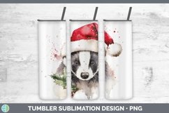 GorgeousSanta Hat Tumbler design.