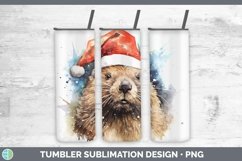 GorgeousSanta Hat Tumbler design.