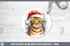 GorgeousSanta Hat Keychain design.