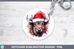 GorgeousSanta Hat Keychain design.