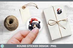GorgeousSanta Hat Stickers design.