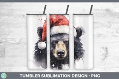 GorgeousSanta Hat Tumbler design.