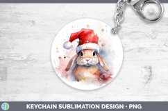 GorgeousSanta Hat Keychain design.