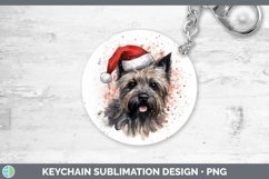 GorgeousSanta Hat Keychain design.