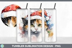 GorgeousSanta Hat Tumbler design.