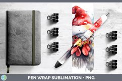 GorgeousSanta Hat Pen Wrap design.