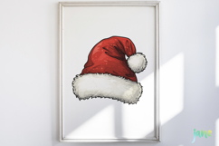 Santa hat Christmas Sublimation Product Image 2
