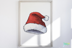 Santa hat Christmas Sublimation Product Image 2
