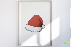 Santa hat Christmas Sublimation Product Image 2
