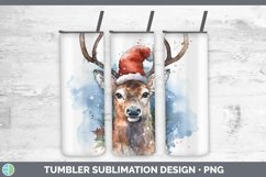 GorgeousSanta Hat Tumbler design.