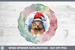 GorgeousSanta Hat Wind Spinner design.