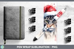 GorgeousSanta Hat Pen Wrap design.