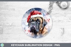 GorgeousSanta Hat Keychain design.