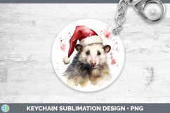 GorgeousSanta Hat Keychain design.