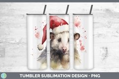 GorgeousSanta Hat Tumbler design.