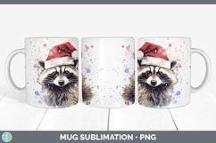GorgeousSanta Hat Mug Wrap design.
