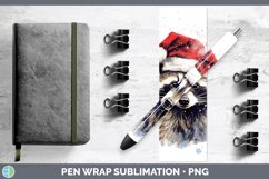 GorgeousSanta Hat Pen Wrap design.
