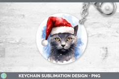 GorgeousSanta Hat Keychain design.