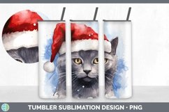 GorgeousSanta Hat Tumbler design.