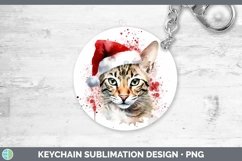 GorgeousSanta Hat Keychain design.