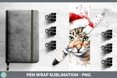 GorgeousSanta Hat Pen Wrap design.
