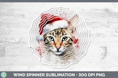 GorgeousSanta Hat Wind Spinner design.