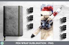 GorgeousSanta Hat Pen Wrap design.
