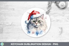 GorgeousSanta Hat Keychain design.