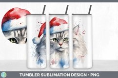 GorgeousSanta Hat Tumbler design.