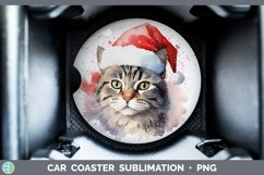 GorgeousSanta Hat Car Coaster design.