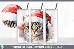 GorgeousSanta Hat Tumbler design.