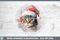 GorgeousSanta Hat Wind Spinner design.
