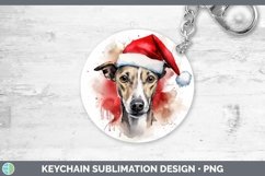 GorgeousSanta Hat Keychain design.