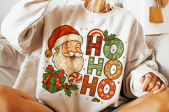 Ho Ho Ho PNG, Christmas PNG, Merry Christmas PNG, Preppy PNG Product Image 1